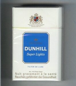 Сигареты Dunhill Super Lights