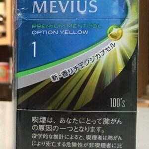 Сигареты Mevius Premium Menthol Option Yellow 1 100's