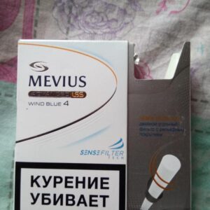 Сигареты Mevius Wind Blue 4 White